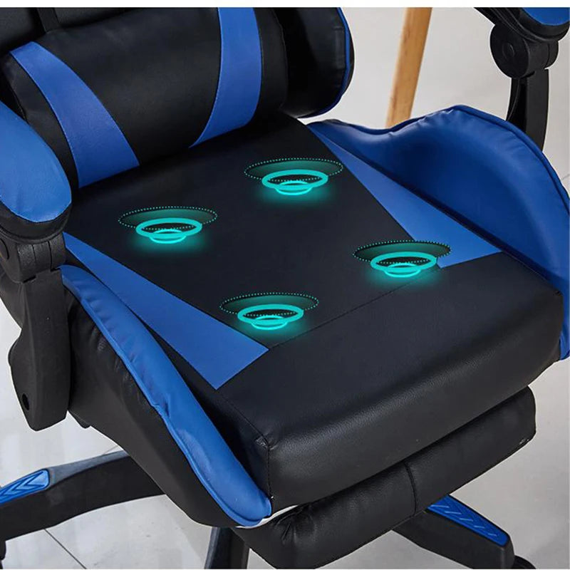 Dining Furniture Computer Chair Height Adjustable Swivel Recliner Racing Ergonomic Sedia DaGioco Game Gaming Chair with Footrest