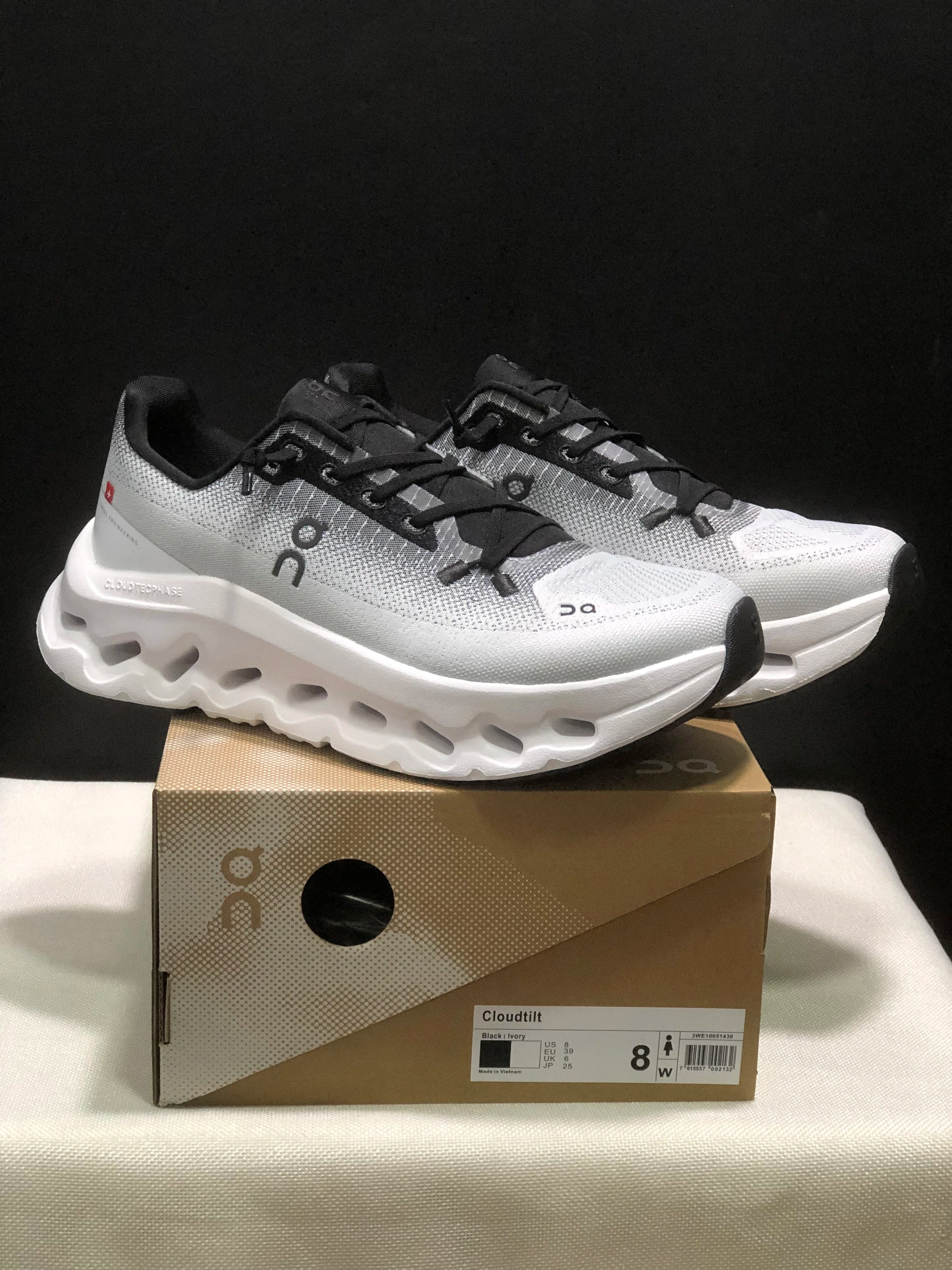 Running Cloudtilt Lightweight Wear-Resistant Comfortable Versatile Outsole Unisex on Cloud Men's Walking Style Shoes