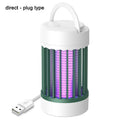 Lampe anti-moustiques à choc électrique, lumière UV USB, piège anti-moustiques pour chambre à coucher, Camping en plein air, tue les mites, les guêpes et les moucherons