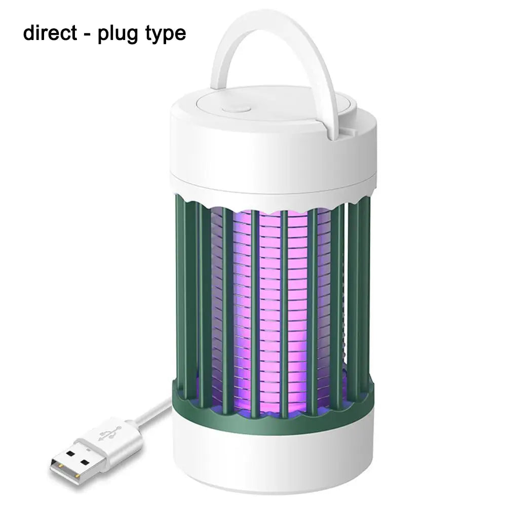 Lampe anti-moustiques à choc électrique, lumière UV USB, piège anti-moustiques pour chambre à coucher, Camping en plein air, tue les mites, les guêpes et les moucherons