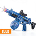 Pistolet à eau électrique à simulation de tir et de recul, jouet pour enfants avec capteur automatique et lumières, pistolet à eau pour l'été, la plage et les activités de plein air