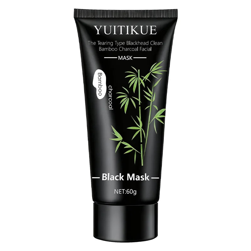 YUITIKUE Masque noir au charbon de bambou 60g - Type de déchirure Nettoyage en profondeur, élimination des points noirs pour une peau claire