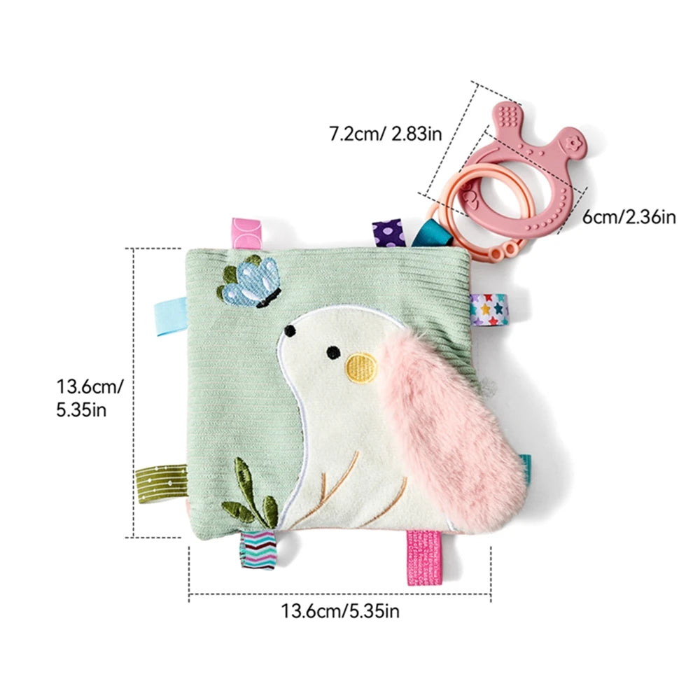 Anneau de dentition en Silicone sans BPA, qualité alimentaire pour bébé de 0 à 12 ans, hochet de dentition, jouets sensoriels pour tout-petits, cloche à main en Silicone, jouets apaisants
