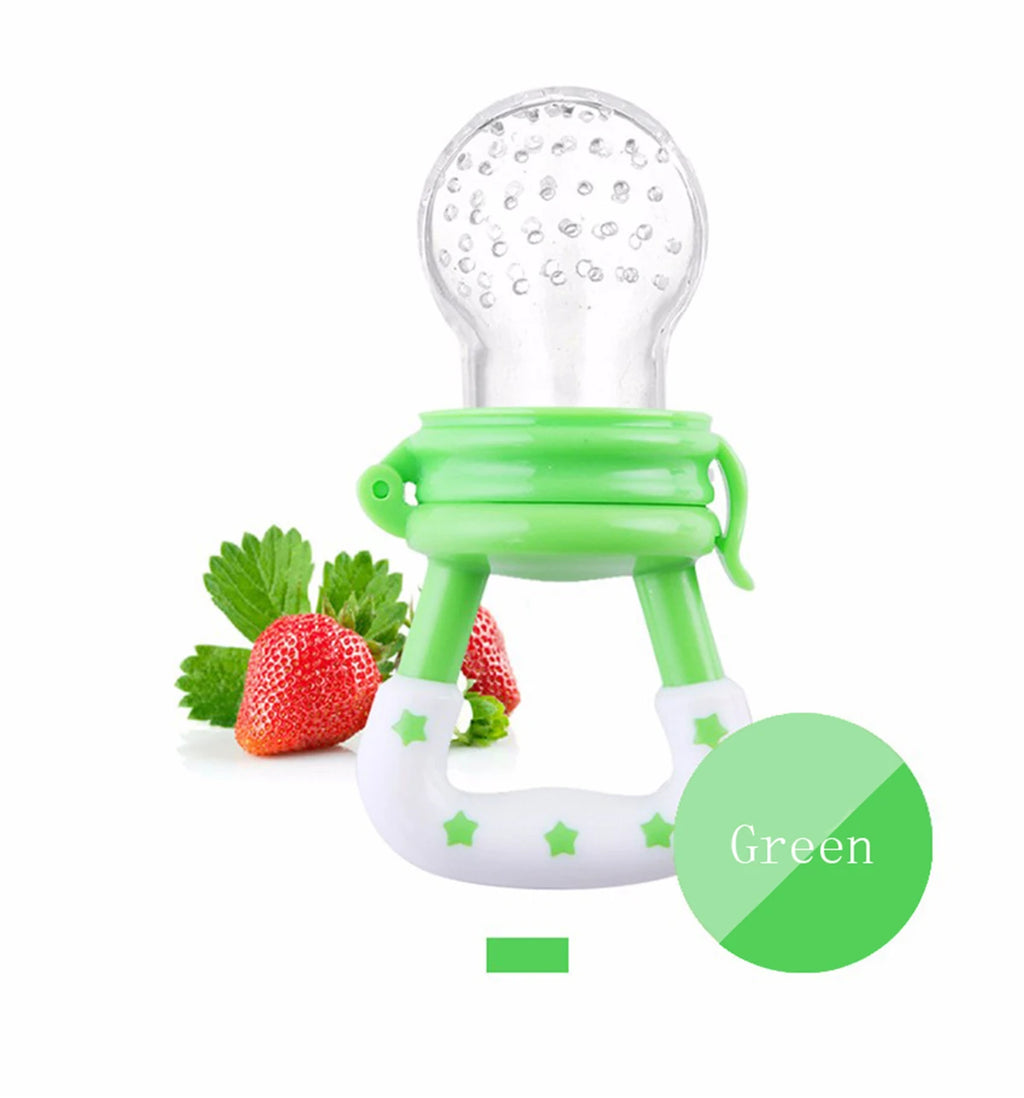 Anneau de dentition en Silicone pour maman et ange, 1 pièce, pour fruits et légumes, céréales, complément alimentaire, mangeoire à mâcher, vaisselle d'alimentation pour bébé